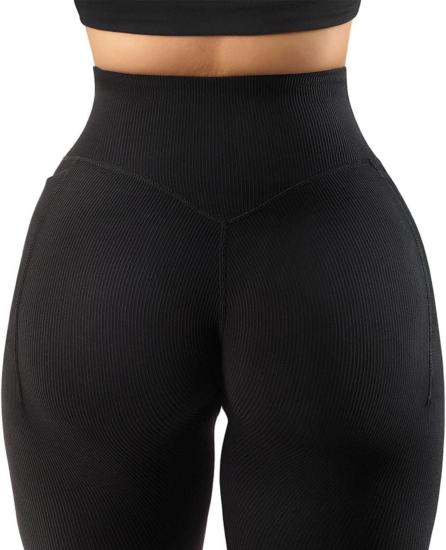 FlexiFit™ Höga Midjan Leggings: Ultimat Komfort och Stil för Din Träningsrutin