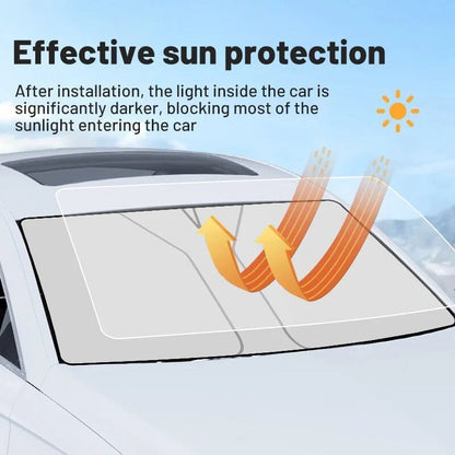 SunSafe™ Vindruteskydd: Effektivt UV-skydd och svalka för din bil