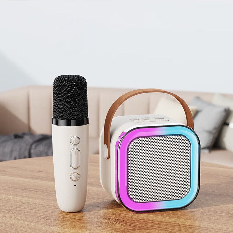 SingBuddy™ - Mini Karaokemaskin med trådlösa mikrofoner