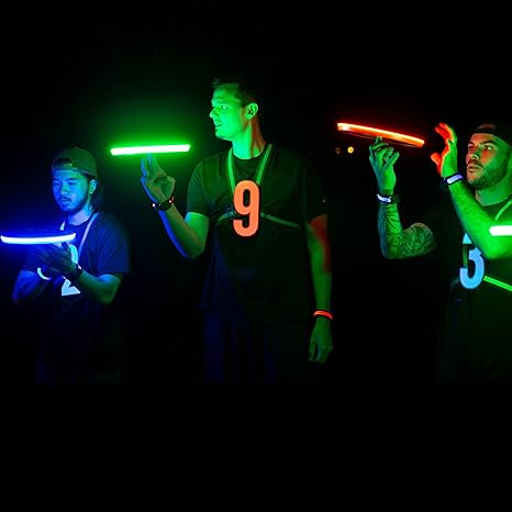 GlowFlight™ – Den lysende frisbee for morsomme spill i mørket!