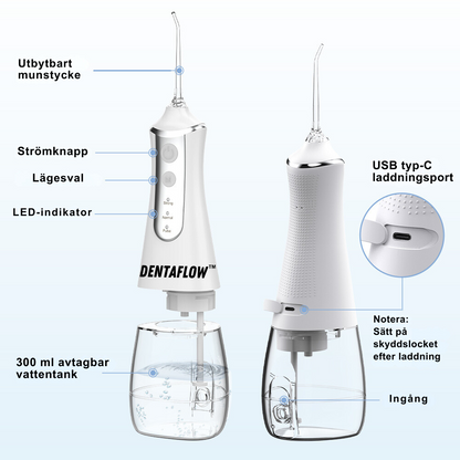 DentaFlow™ - Kraftfull och Skonsam Tandrengöring