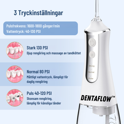 DentaFlow™ - Kraftfull och Skonsam Tandrengöring