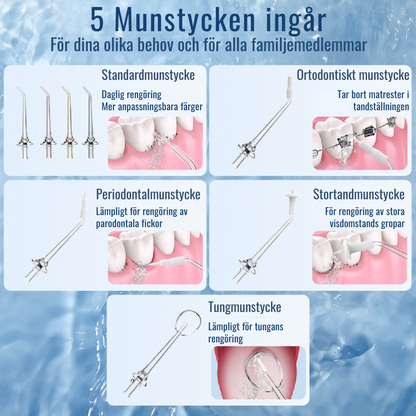 DentaFlow™ - Kraftfull och Skonsam Tandrengöring