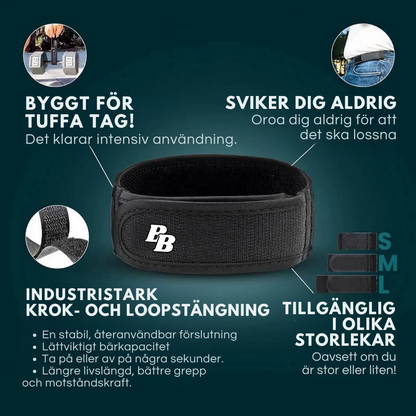 BeltBuddy™ - Belte uten spenne for maksimal komfort og frihet