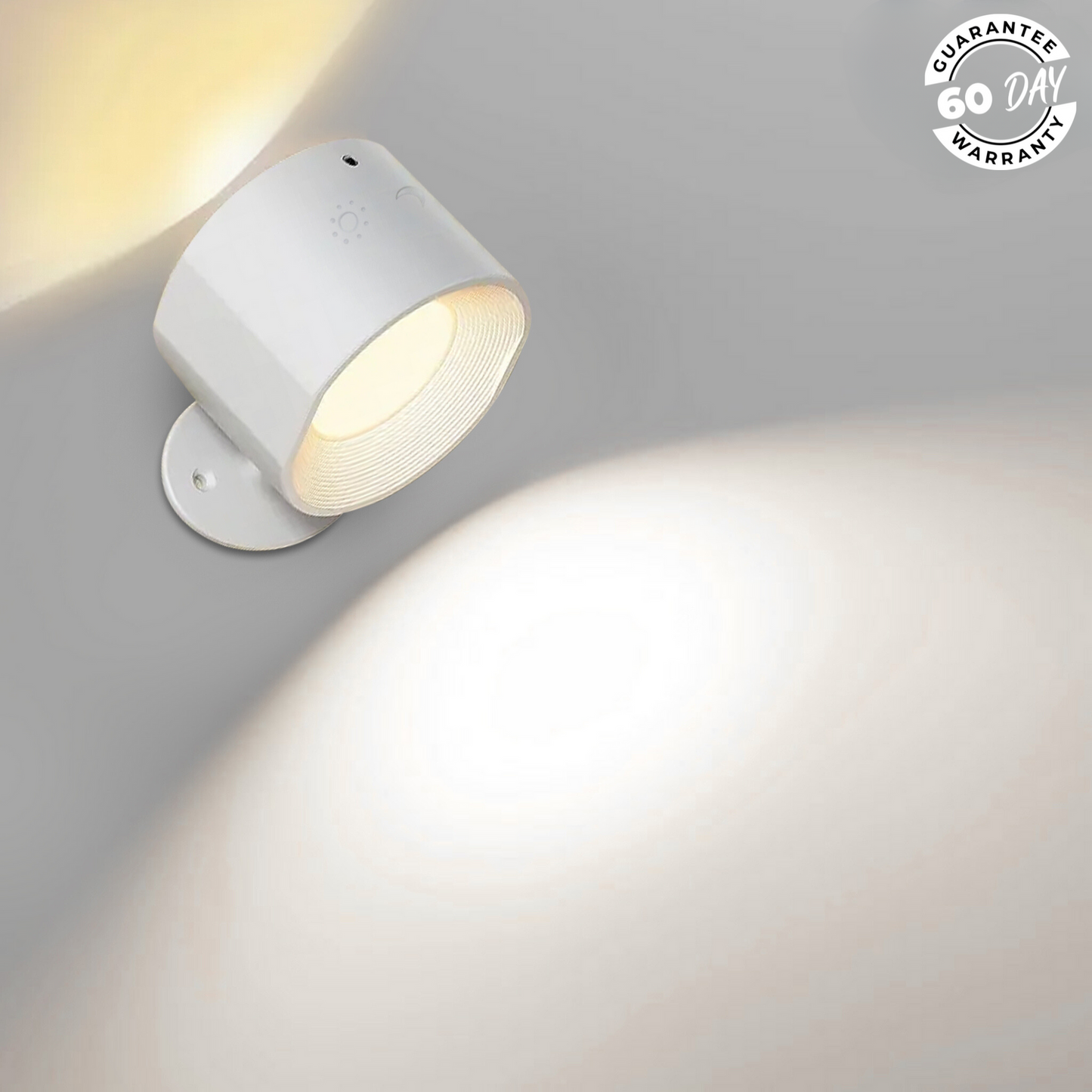 GlowSphere™ – Verktøyfri LED-vegglampe med moderne design