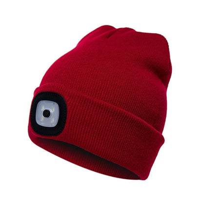 Unisex LED Beanie Mössa