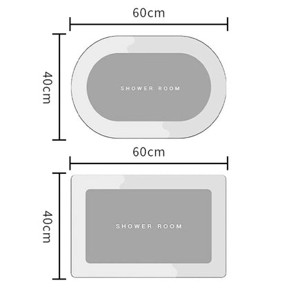 Bath Mat - Superabsorberande Diatomitmatta