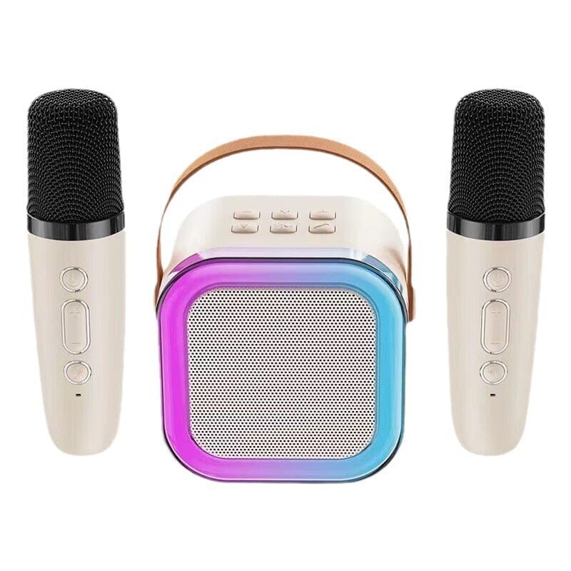 SingBuddy™ - Mini Karaokemaskin med trådlösa mikrofoner