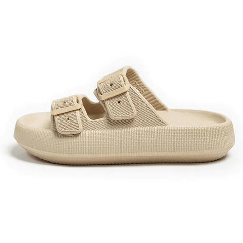 CloudSoft Slippers™ 2.0 - Supermjuka Sandaler med Spännen